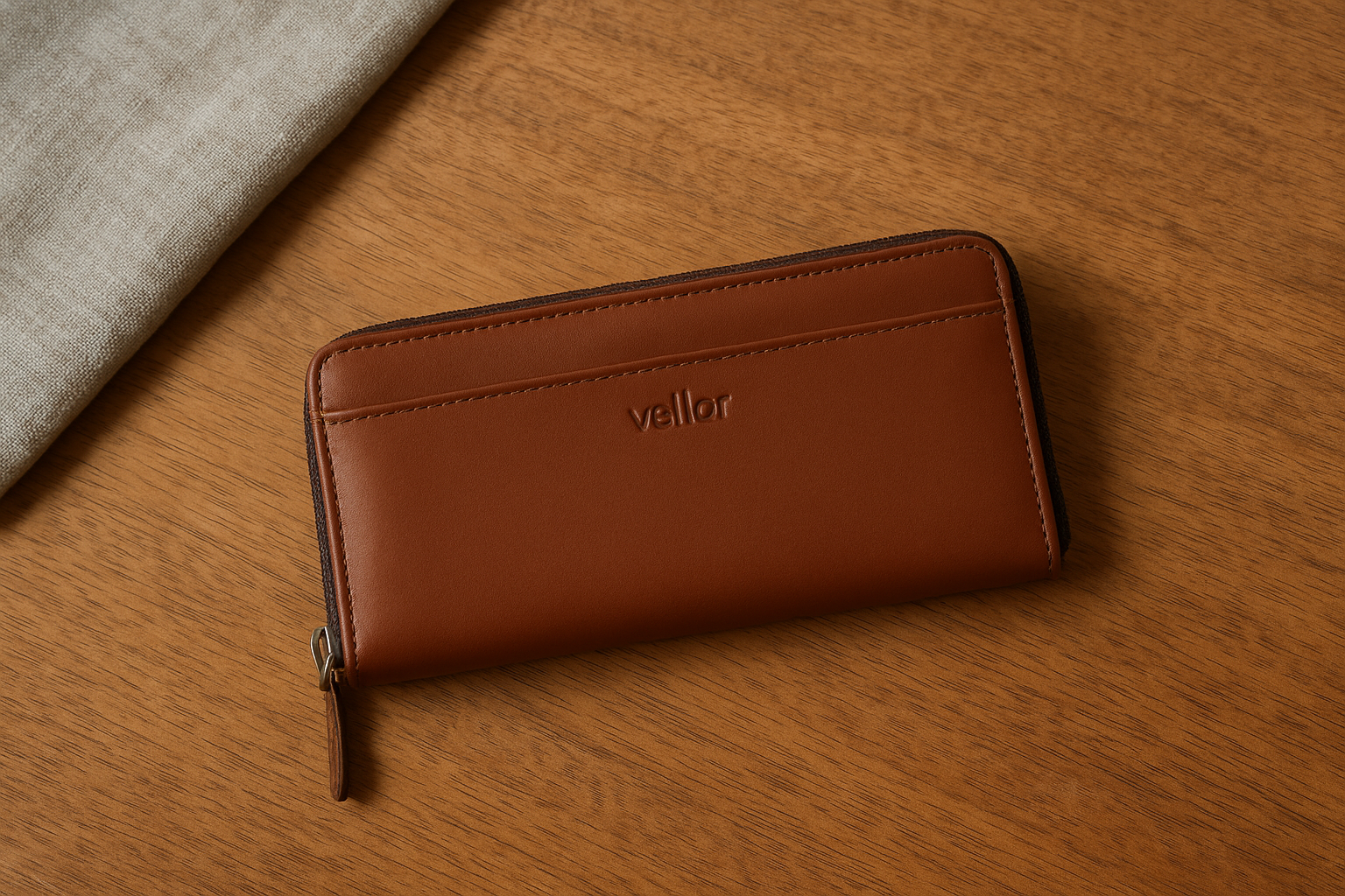 Helena Leather Clutch