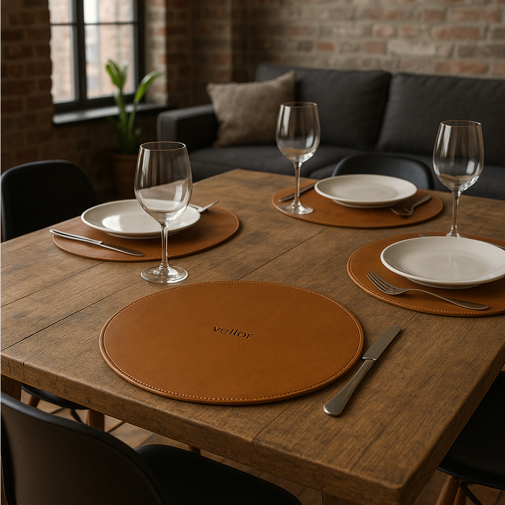 Palma Leather Placemats