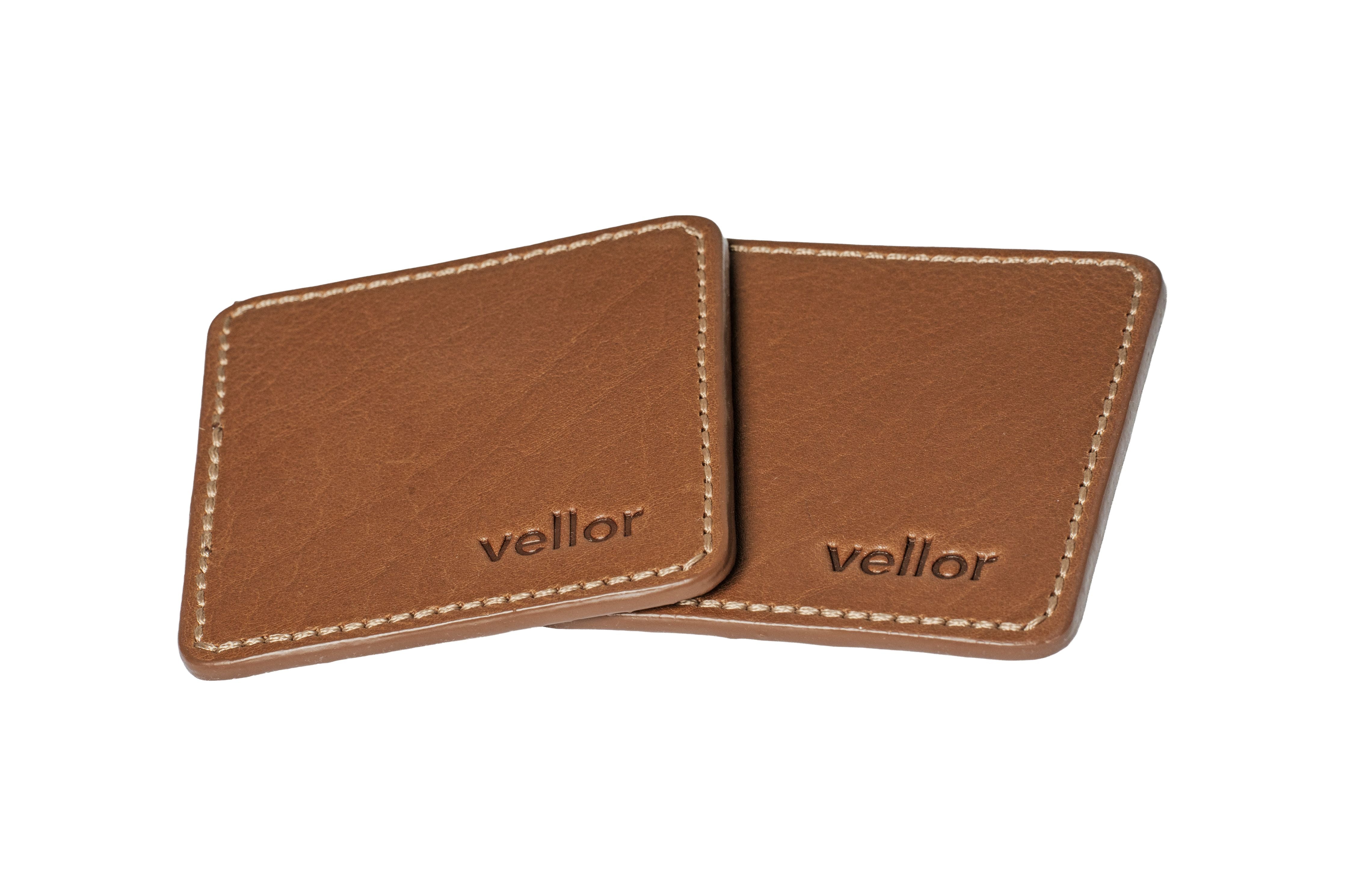 Sonora Leather Coasters Set of 6