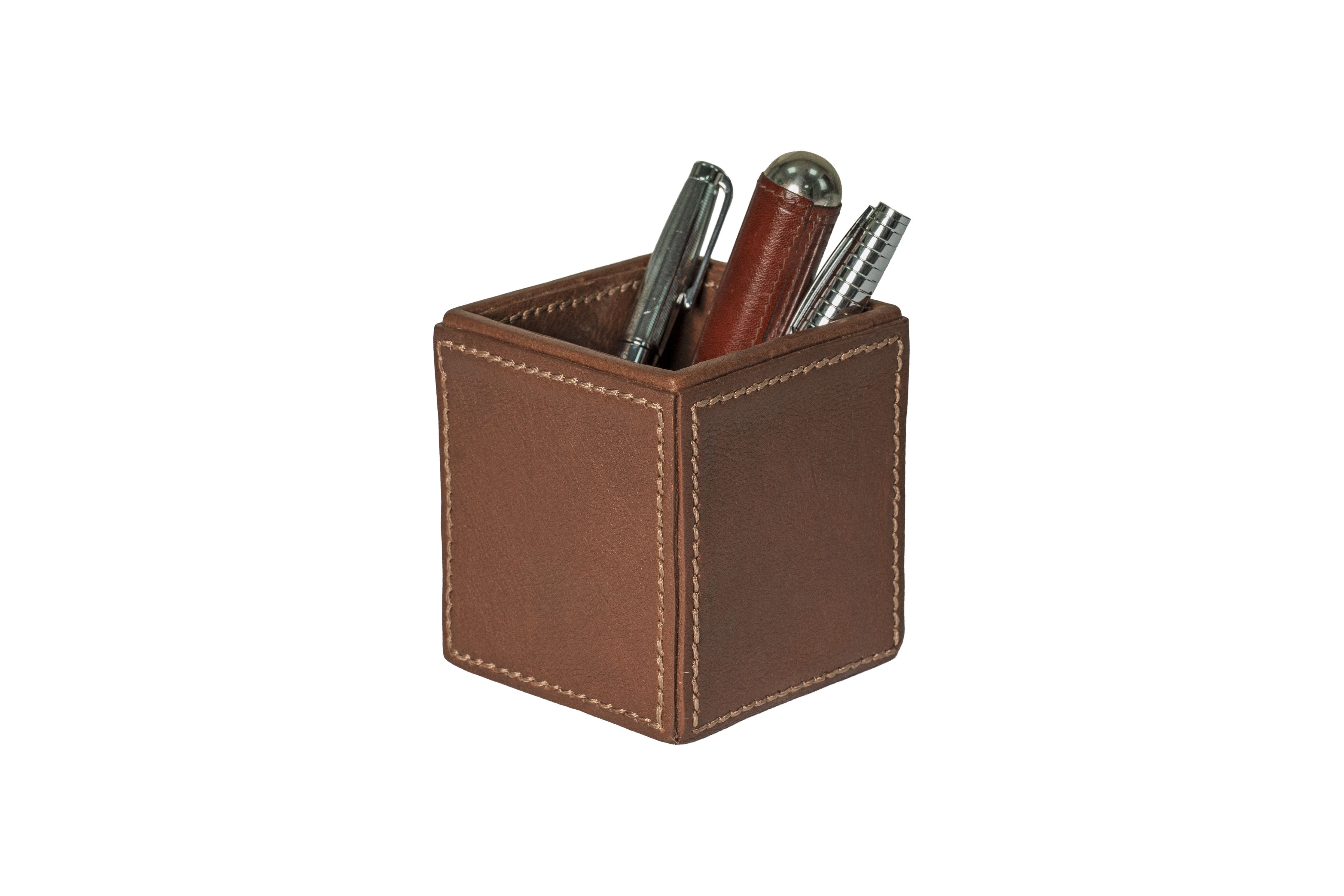 Oslo Leather Pen Holder
