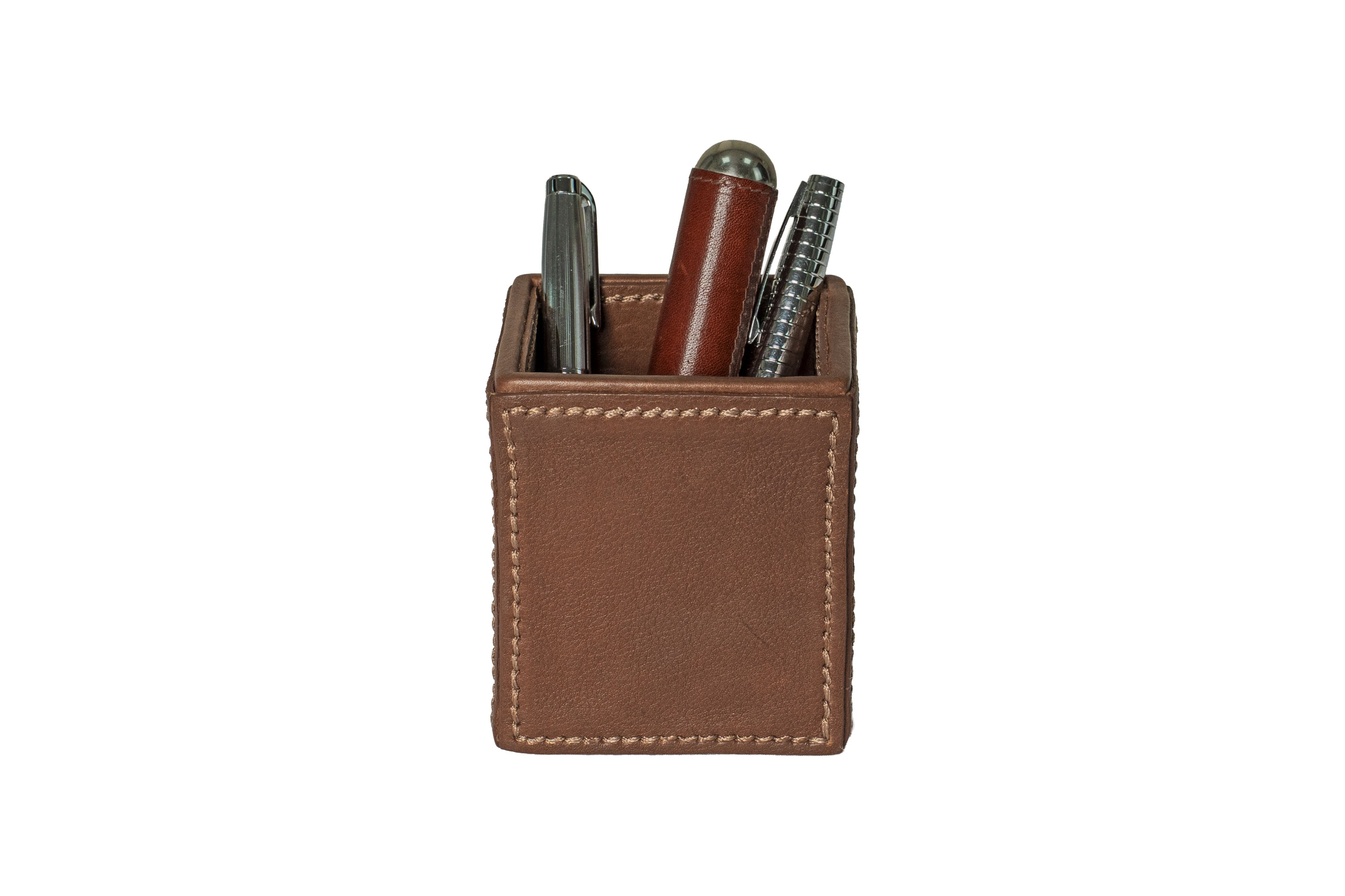 Oslo Leather Pen Holder