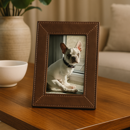 Cortona Leather Photo Frame