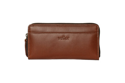 Helena Leather Clutch