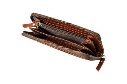 Helena Leather Clutch