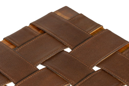 Barcelona Leather Stool