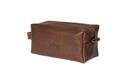 Toledo Leather Washbag